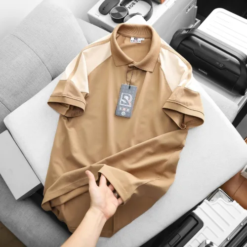 Áo thun polo BigSize nam cho người 50-90kg phối màu ở tay áo