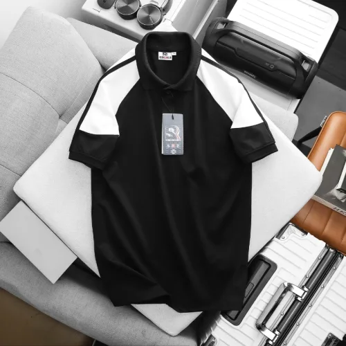 Áo thun polo BigSize nam cho người 50-90kg phối màu ở tay áo
