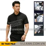 Nơi lấy sỉ áo Thun Polo Nam Phối Sọc Dọc Trước Ngực Và Tay Áo BigSize Từ 50-90kg