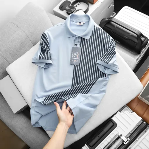 Nơi lấy sỉ áo Thun Polo Nam Phối Sọc Dọc Trước Ngực Và Tay Áo BigSize Từ 50-90kg