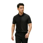 Nơi lấy sỉ áo Thun Polo Nam Phối Sọc Dọc Trước Ngực Và Tay Áo BigSize Từ 50-90kg