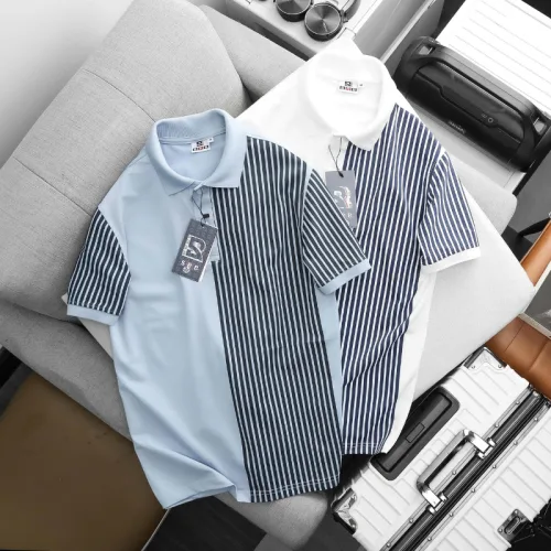 Nơi lấy sỉ áo Thun Polo Nam Phối Sọc Dọc Trước Ngực Và Tay Áo BigSize Từ 50-90kg
