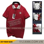 Nguồn hàng sỉ áo Thun Polo Nam Phối Sọc In Logo Trước Ngực (Big Size)