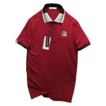 Nguồn hàng sỉ áo Thun Polo Nam Phối Sọc In Logo Trước Ngực (Big Size)