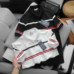 Áo Polo Nam Bigsize Phối Sọc Ngang 50-90kg