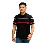 Áo Polo Nam Bigsize Phối Sọc Ngang 50-90kg
