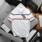 Áo Polo Nam Bigsize Phối Sọc Ngang 50-90kg