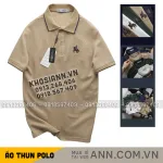 Áo Polo Nam Cổ Bẻ Phối Sọc Thêu Logo Ngựa Trước Ngực Big Size