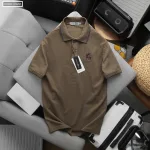Áo Polo Nam Cổ Bẻ Phối Sọc Thêu Logo Ngựa Trước Ngực Big Size