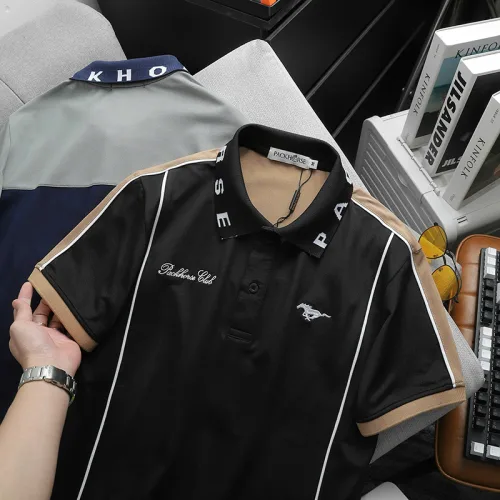Chuyên sỉ áo Thun Polo Nam Thêu Logo Con Ngựa & Chữ Packhorse Club (Có Size 3XL)