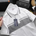 Nguồn hàng sỉ áo Thun Polo Srn Giri Nam Phối Sọc Ngang Trước Ngực Và Tay Áo BigSize Từ 50-90kg