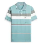 Chỗ sỉ áo Thun Sọc Có Cổ Nam Trung Niên Có Túi Thun Cotton Cao Cấp (Có size 3x)