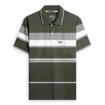 Chỗ sỉ áo Thun Sọc Có Cổ Nam Trung Niên Có Túi Thun Cotton Cao Cấp (Có size 3x)