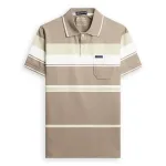 Chỗ sỉ áo Thun Sọc Có Cổ Nam Trung Niên Có Túi Thun Cotton Cao Cấp (Có size 3x)