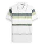 Chỗ sỉ áo Thun Sọc Có Cổ Nam Trung Niên Có Túi Thun Cotton Cao Cấp (Có size 3x)