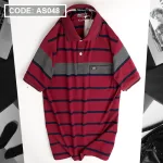 Shop sỉ áo Thun Sọc Nam Cổ Bẻ Có Túi Cao Cấp
