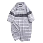 Shop sỉ áo Thun Sọc Nam Cổ Bẻ Có Túi Cao Cấp