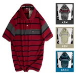 Shop sỉ áo Thun Sọc Nam Cổ Bẻ Có Túi Cao Cấp