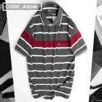 Shop sỉ áo Thun Sọc Nam Cổ Bẻ Có Túi Cao Cấp