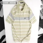 Shop sỉ áo Thun Sọc Nam Cổ Bẻ Có Túi Cao Cấp