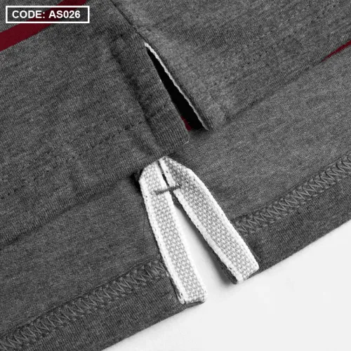 Áo Polo Nam AS026 Sọc Ngang Có Túi, Thun Cotton Size L-XL-XXL