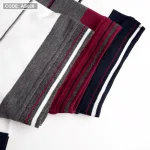 Áo Polo Nam AS026 Sọc Ngang Có Túi, Thun Cotton Size L-XL-XXL