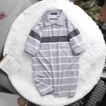 Nguồn hàng sỉ áo Thun Sọc Nam Melan Cổ Bẻ Có Túi Thun Cotton