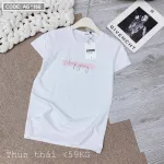 Chuyên sỉ áo thun thái nữ cổ tròn form giấu quần in chữ keep going