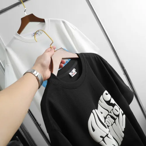 Chỗ sỉ áo Thun Unisex Cổ Tròn In Chữ Hình Trái Tim Trước Áo Size 40-80kg