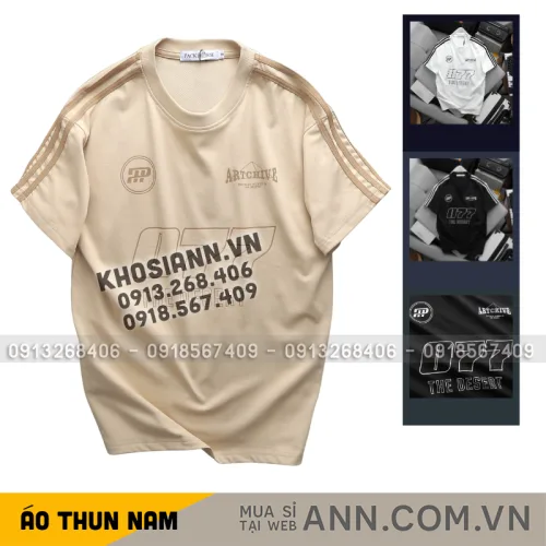Nguồn hàng sỉ áo Thun Unisex Cổ Tròn In Số 077 The Desert Trước Áo Size 40-80kg