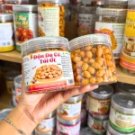 Shop sỉ đậu Da Cá Tỏi Ớt Mini Thơm Ngon 200g - Hộp Pet