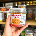 Shop sỉ đậu Da Cá Tỏi Ớt Mini Thơm Ngon 200g - Hộp Pet