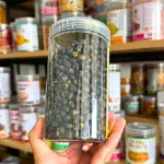 Nguồn hàng sỉ đậu Đen Sấy - Đậu Đen Xanh Lồng Sấy Giòn 350g Hộp Pet