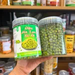 Đậu Hà Lan tỏi ớt đựng trong hộp PET, khối lượng 300g