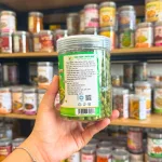 Đậu Hà Lan tỏi ớt đựng trong hộp PET, khối lượng 300g