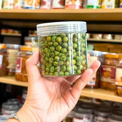 Đậu Hà Lan mini tỏi ớt thơm ngon đóng hộp Pet 200g