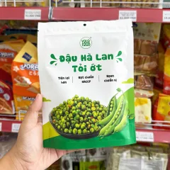 Snack Đậu Hà Lan Tỏi Ớt Yolo Food Gói 100g