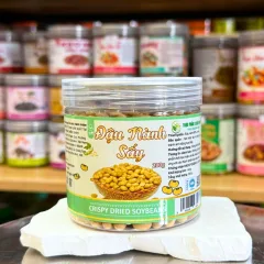 Shop sỉ đậu Nành Sấy Thơm Ngon Mini 200g - Hộp Pet