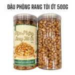 Chuyên sỉ đậu Phộng Rang Tỏi Ớt Thơm Ngon 500g - Hộp Pet