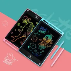 Bảng vẽ điện tử tự xoá bằng nhựa cho bé, kích thước 22,5 x 14,5 cm