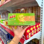 Bánh Kinh Đô AFC hạt thảo mộc vị bắp xào bơ 172g, quy cách 5 gói x 21,8g