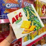 Chỗ sỉ bánh Afc Vị Rau - Bánh Kinh Đô Afc Dinh Dưỡng 279,5g (13 Gói x 21,5g)