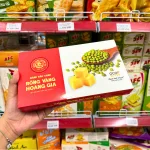 Bánh đậu xanh Rồng Vàng Hoàng Gia hộp đỏ, khối lượng 210g