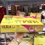 Shop sỉ bánh Bông Lan Bibica Hura Deli Hương Sữa Dâu 336g (12 Gói x 28g)