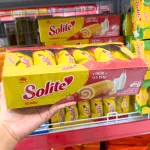 Nơi lấy sỉ bánh Bông Lan Cuộn Solite Vị Dâu Hộp Giấy 180g