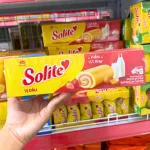 Nơi lấy sỉ bánh Bông Lan Cuộn Solite Vị Dâu Hộp Giấy 180g