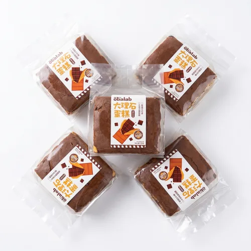 Bánh GONGTO cẩm thạch vị socola OBALAB 120g, set 5 bánh đóng gói riêng