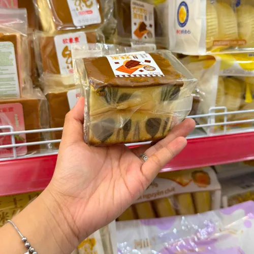 Bánh GONGTO cẩm thạch vị socola OBALAB 120g, set 5 bánh đóng gói riêng