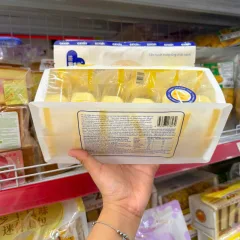 Shop sỉ bánh Bông Lan Hấp Phô Mai AXIQIN 360g (Bịch 10 Gói)