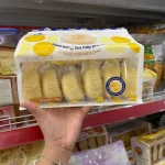 Shop sỉ bánh Bông Lan Hấp Phô Mai AXIQIN 360g (Bịch 10 Gói)
